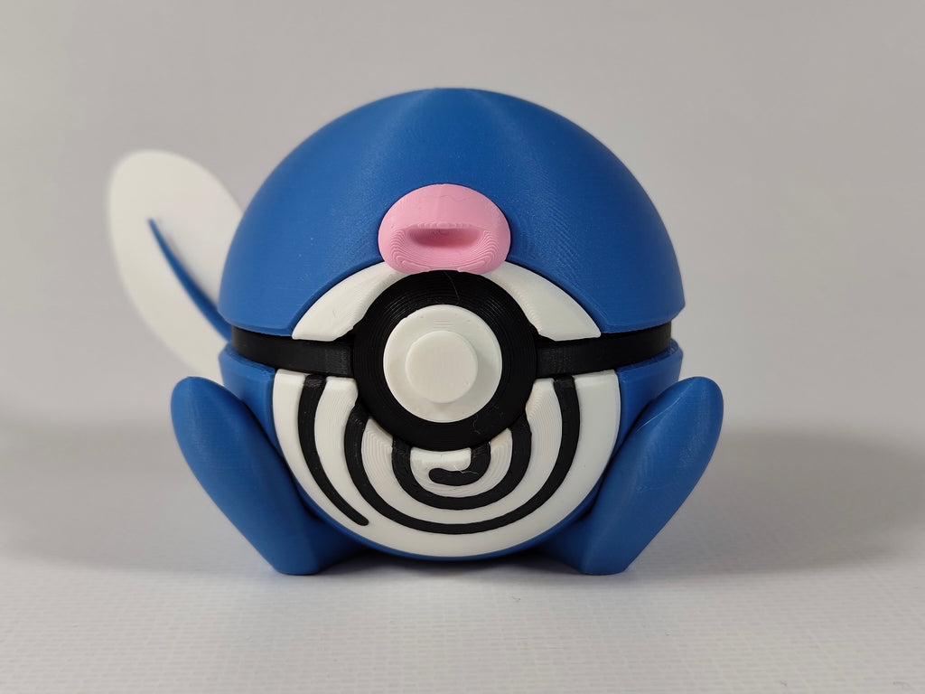Poliwag Pokemon Karakter Figürü