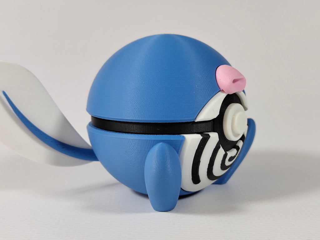 Poliwag Pokemon Karakter Figürü